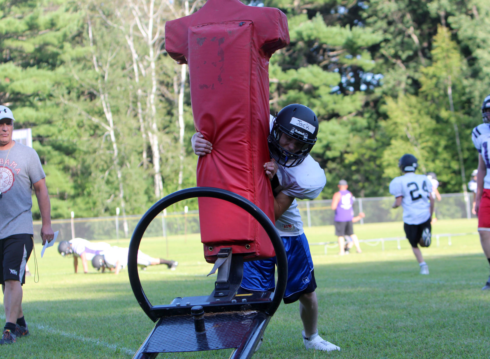 Lake Holcombe/Cornell football practice 8-8-19